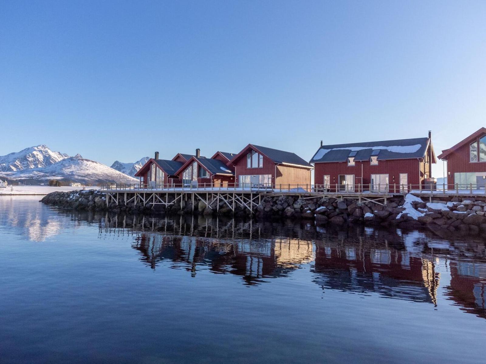 Nappstraumen Seafront Cabin, Lilleeid 68 Gravdal  Exterior foto
