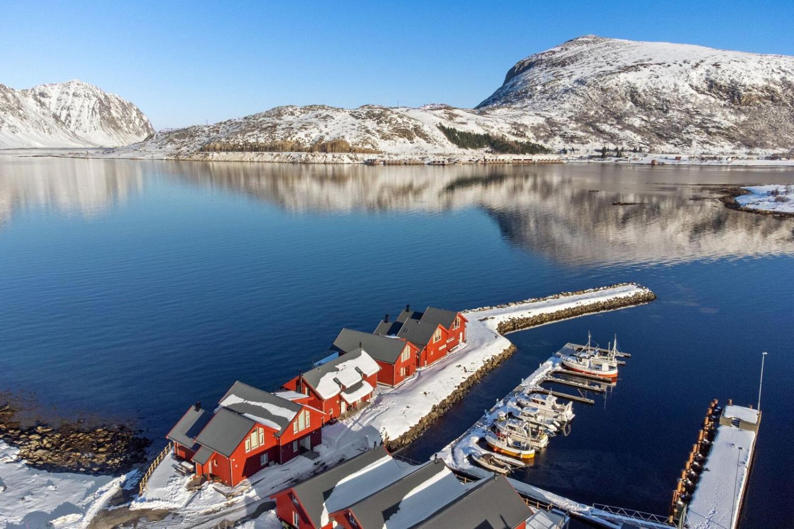 Nappstraumen Seafront Cabin, Lilleeid 68 Gravdal  Exterior foto