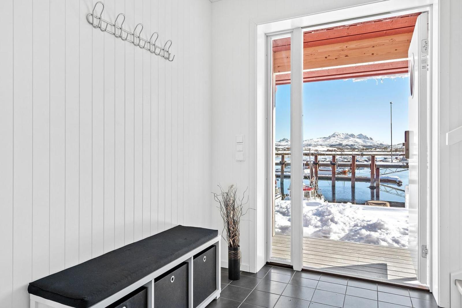 Nappstraumen Seafront Cabin, Lilleeid 68 Gravdal  Exterior foto