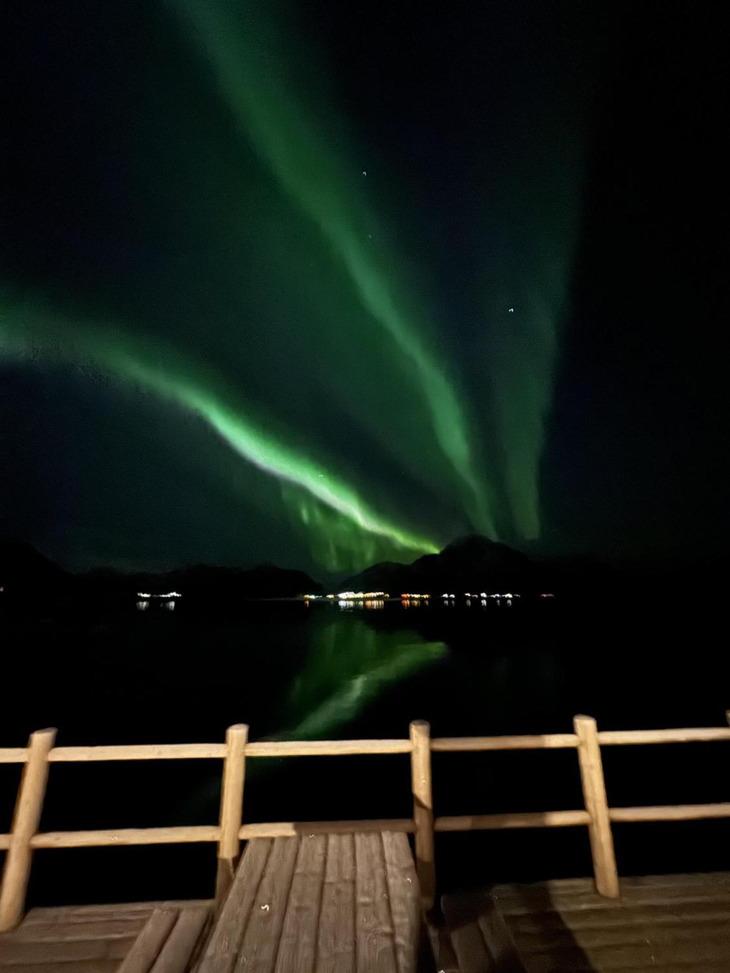 Nappstraumen Seafront Cabin, Lilleeid 68 Gravdal  Exterior foto